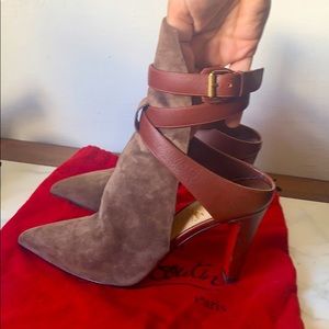 Beautiful Christian Louboutin Ankle Booties 💫